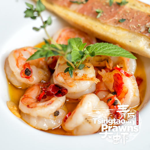 单只盐冻青岛大虾(无冰衣) 干冰保冷顺丰包邮 商品图4