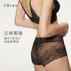 Ubras木槿蕾丝中腰平角裤性感内裤女纯棉底裆舒适透气无痕女短裤 商品缩略图2