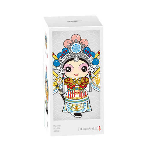 T loz积木  1542  戏曲经典  武生 商品图0