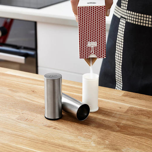 IKEA 宜家 PLATS 普拉茨 盐/胡椒 2件套 不锈钢 商品图1