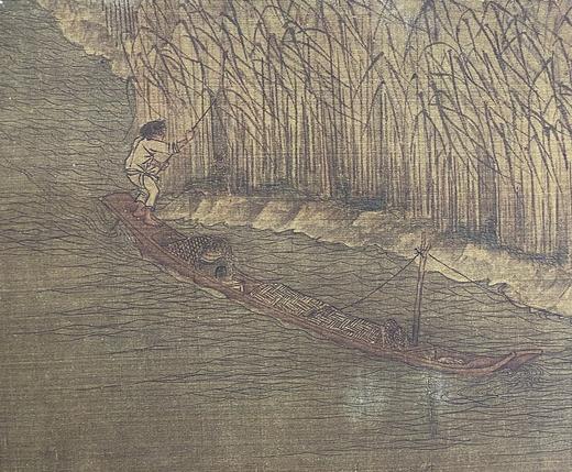 【定制书画】（五代）赵干《江行初雪图》绢本 手卷 馆藏书画高仿复制艺术品（付款后28天内发货） 商品图3