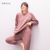 Ubras珊瑚绒圆领保暖家居服（套装）睡衣女秋冬可外穿加厚法兰绒 商品缩略图1