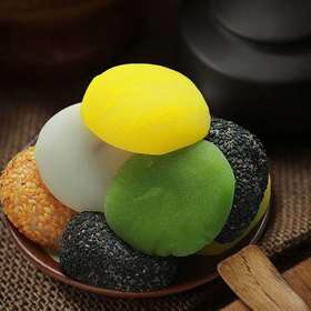 阿闽仔干吃汤圆和风麻薯糯米滋糍粑传统糕点休闲零食小吃