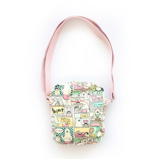 HUJI祤集Toast斜挎包插画料理白熊 商品图0