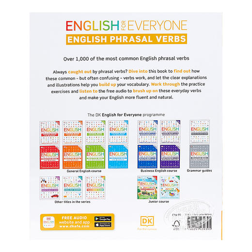 【中商原版】English for Everyone Phrasal Verbs 英文原版 人人学英语 短语动词 DK 商品图2