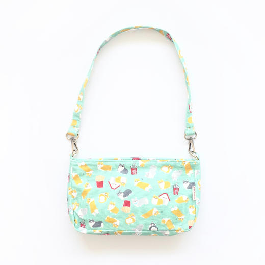 HUJI祤集Butter单肩包插画柯基屁屁爆米花 商品图2