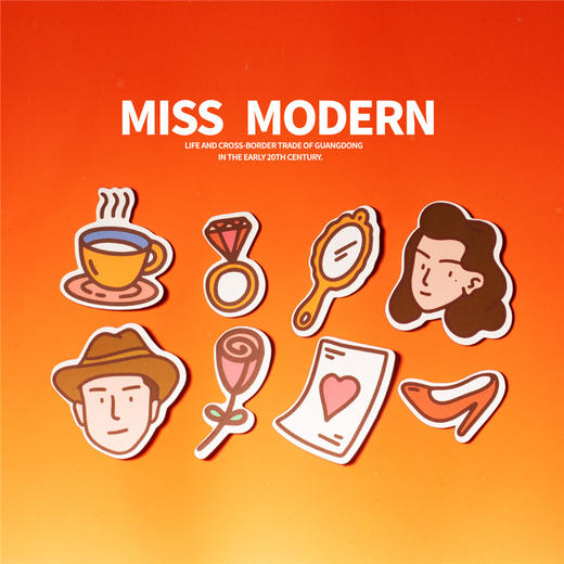 摩登小姐-冰箱贴 商品图4