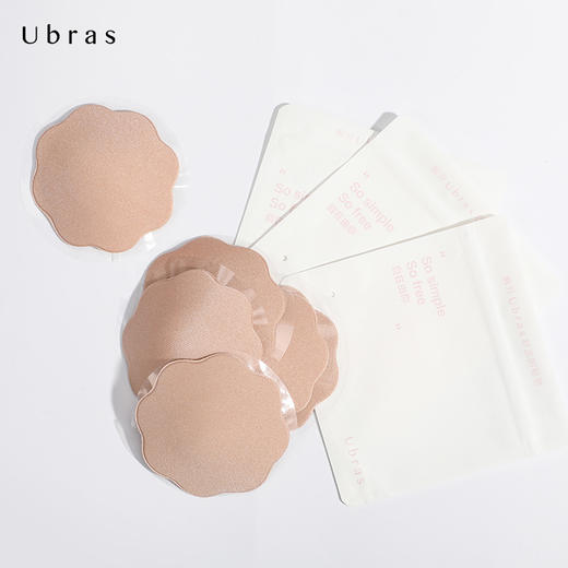 Ubras花边棉感无痕乳贴防凸点胸贴（1对） 商品图1