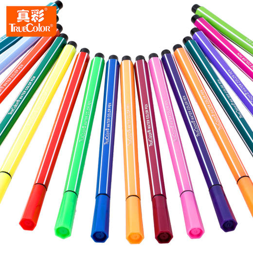 真彩可洗水彩笔儿童文具涂鸦绘画 商品图1