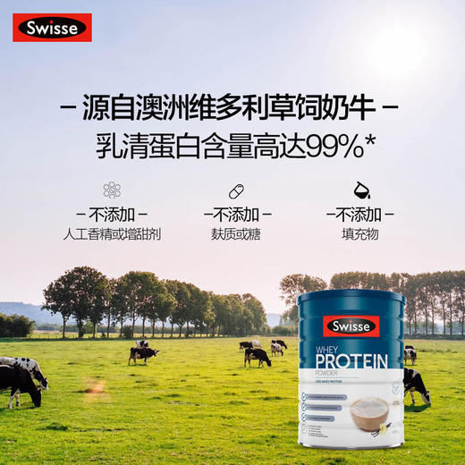 【BSC】澳洲Swisse斯维诗乳清蛋白调制乳粉(香草味)450g澳洲进口代餐 商品图5