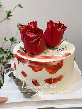 玫瑰花蛋糕