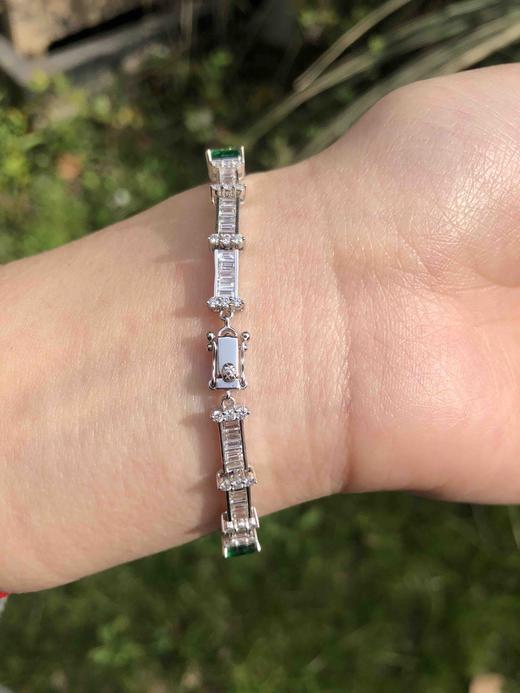 「节奏」祖母绿手链 商品图5