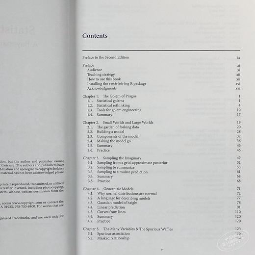 【中商原版】统计反思 用R和Stan例解贝叶斯方法 英文原版 Statistical Rethinking Richard McElreath 商品图7