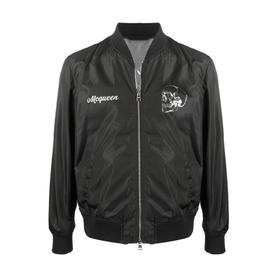 Alexander McQueen 麦昆 男士外套 黑色 615631 QPR72 1080