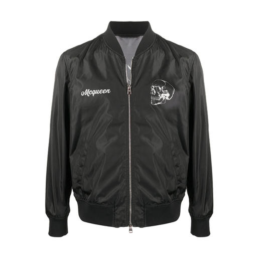 Alexander McQueen 麦昆 男士外套 黑色 615631 QPR72 1080 商品图0