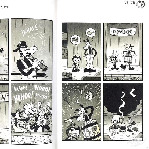 【中商原版】Bendy Crack Up Comics Collection 英文原版 Bendy复古漫画集 Vannotes 商品图8