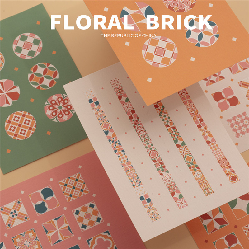 花砖系列-贴纸