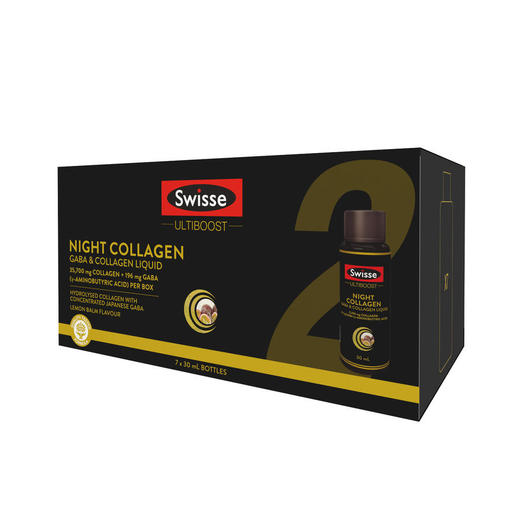 【BSC】澳洲Swisse斯维诗夜间胶原蛋白GABA好梦小Q瓶7*30ml 商品图4