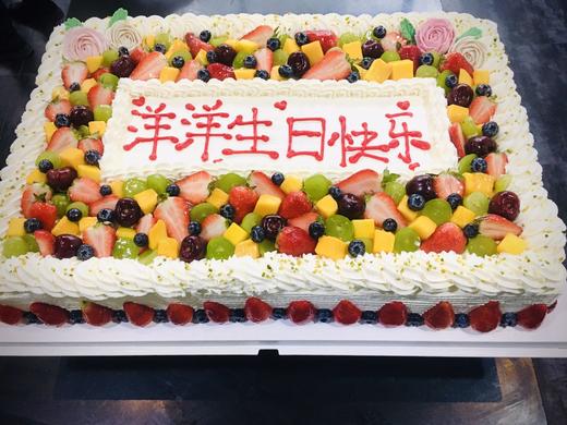 大型聚会蛋糕（提前24小时预订（蛋糕胚有原味，巧克力，木糖醇三选一，默认原味） 商品图3