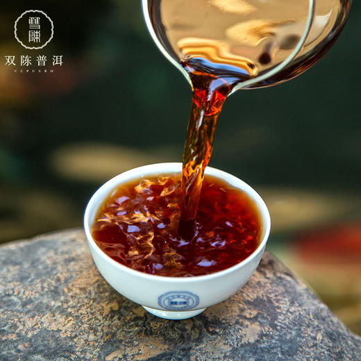 2021年生肖牛饼【力拓八荒】普洱茶熟茶茶饼1筒(7*357克) 商品图4