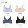 Ubras侧收大杯背勾式文胸聚拢大胸显小高弹舒适无钢圈胸罩女 商品缩略图4