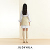 JUDYHUA 不对称口袋设计极简款白色衬衫 商品缩略图3