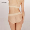 Ubras叶脉蕾丝无痕宽腰三角裤中腰内裤纯棉底裆舒适透气无痕女 商品缩略图4
