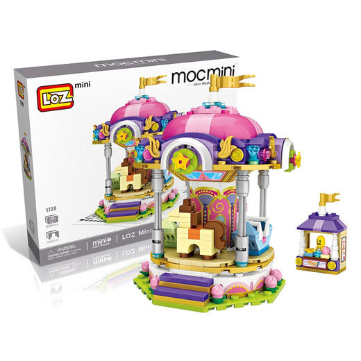 T LOZ积木   1720    旋转木马 商品图2