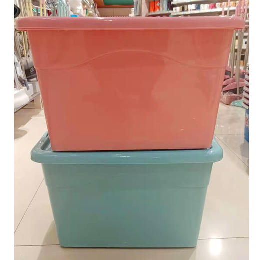 【百汇到家】鸿运汇富800带轮整理箱80L 商品图0