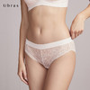 Ubras无痕蕾丝中腰内裤女舒适透气三角裤性感轻薄底裤纯棉裆秋 商品缩略图1