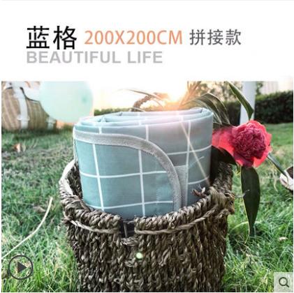 野餐垫春郊游防潮沙滩垫野餐布户外便携防水草野炊地垫加厚ins风-CG 商品图5