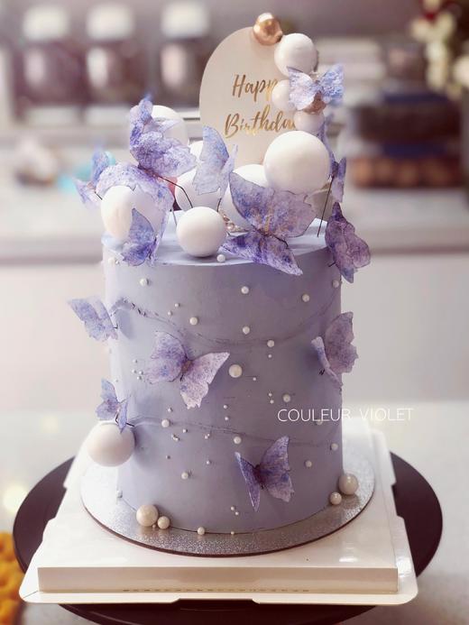 Couleur Violet 「子色梦境」乳酪霜奶油生日蛋糕【特高款】 商品图1