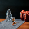 酒器套装礼盒 一壶两杯 传承匠人手作 每一只都是独一无二的 东方美学传承 还可以做花器 家居饰品 无铅玻璃|百里居 商品缩略图4