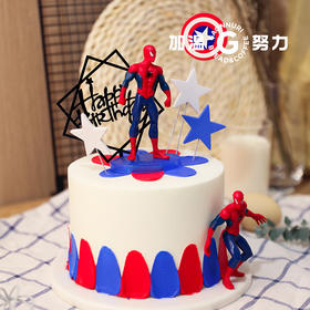 蜘蛛侠蛋糕