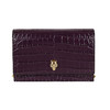 Alexander McQueen 麦昆 女士单肩链条包 紫色 鳄鱼皮压纹 613088 1HBBG 5150 商品缩略图0