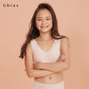 Ubras少女无尺码棉柔提花背心文胸发育期小背心女学生少女内衣 商品缩略图0