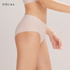Ubras无尺码高弹抗菌中腰三角裤性感提臀纯棉底裆内裤女无痕透气 商品缩略图2