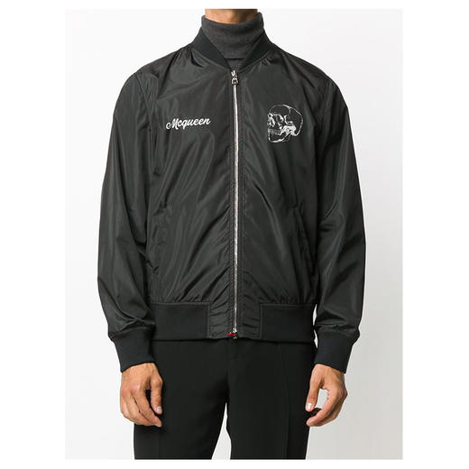 Alexander McQueen 麦昆 男士外套 黑色 615631 QPR72 1080 商品图1