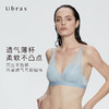 Ubras卷草纹蕾丝三角杯文胸无钢圈内衣 女 性感透气女士胸罩 商品缩略图2