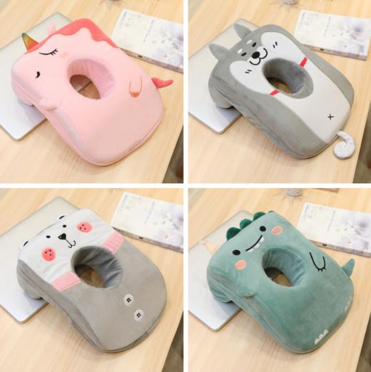 【家纺】卡通睡觉午睡午休神器办公室记忆棉午睡枕 儿童趴睡枕 学生趴趴枕 商品图0