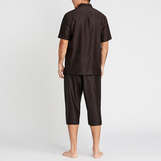 TANGY Collection/天意精品2021年春夏新品男士素绉缎莨衬衫 商品图2