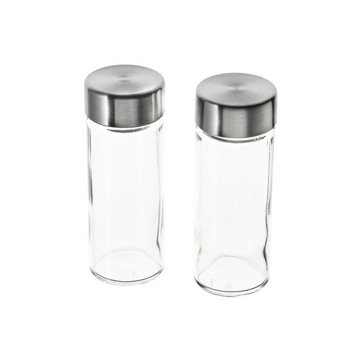 IKEA 宜家 ÖRTFYLLD 约特菲德 调味罐 玻璃 不锈钢 10 厘升 商品图0