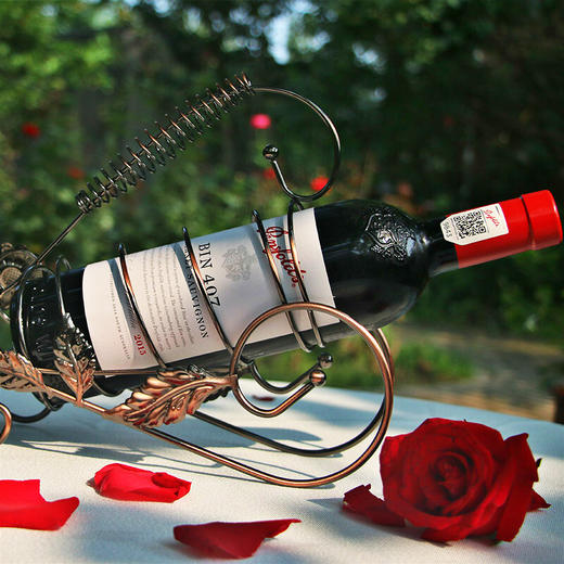 澳洲Penfolds进口红酒 奔富Bin407赤霞珠干红葡萄酒木塞 礼盒样式年份随机 bin407单支礼盒装 750ml 商品图2