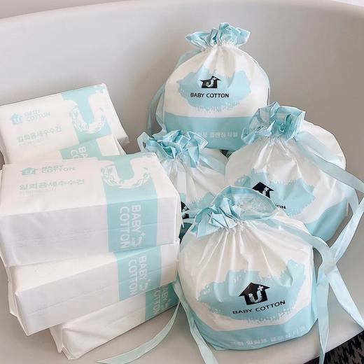 现货~韩国U+洗脸巾洁面巾新年大礼包组合（6包抽取+4个卷装）浙江发货 商品图0