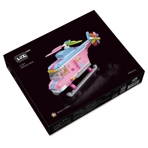 T LOZ积木   1121   直升机 商品图0