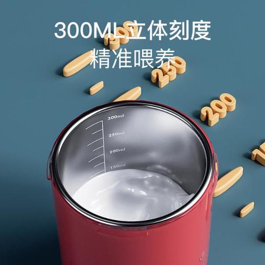 【宝宝用品】*带刻度防摔316不锈钢饮水杯宝宝冲奶吸管杯 商品图1