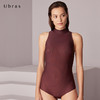 Ubras条纹高领带杯连体衣外穿小高领弹力打底免穿文胸女秋新品 商品缩略图2
