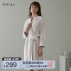 Ubras睡袍浴袍女长款纯棉家居服天然亲肤透气长袖吸汗睡衣秋季 商品缩略图0