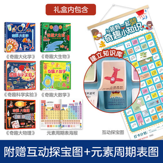 乐乐趣科普翻翻书-奇趣大课堂礼盒 商品图2