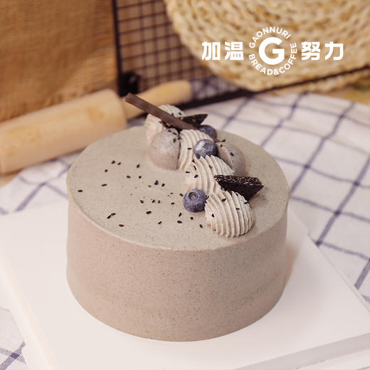 黑芝麻咸奶油 蛋糕 商品图0